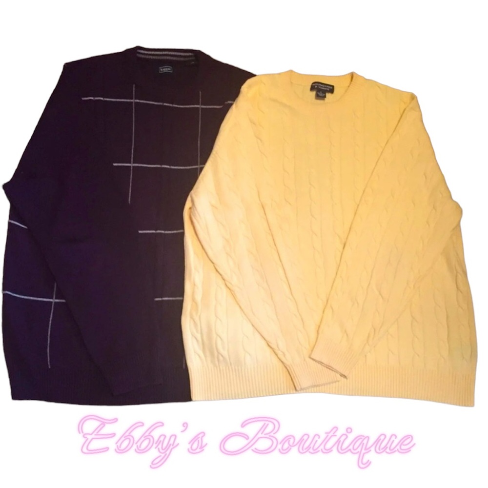 Bundle of men sweaters